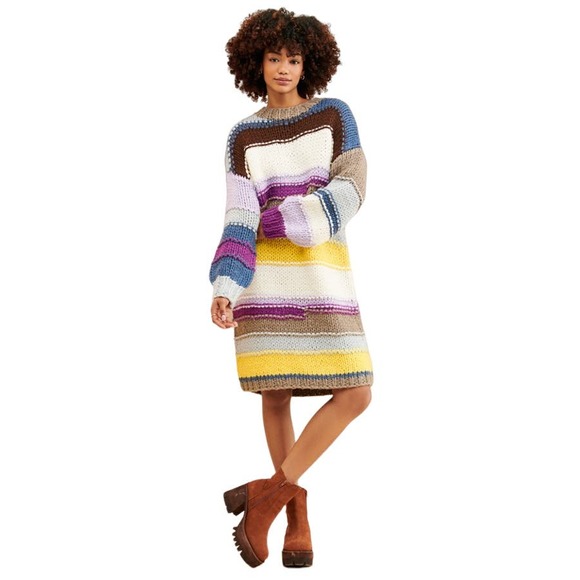 Callahan Dresses & Skirts - NWOT Callahan Paz Sweater Dress, Size S (Oversized)